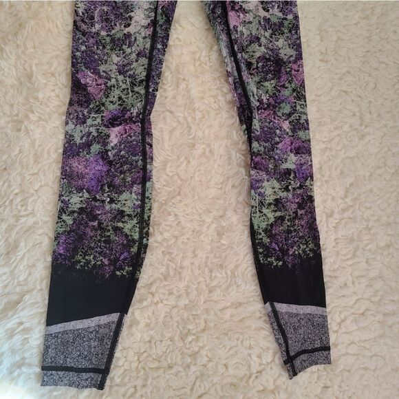 Lululemon Vivid Vision Wunder Under Hi-Rise Tight Leggings Size 2 - Picture 10 of 15